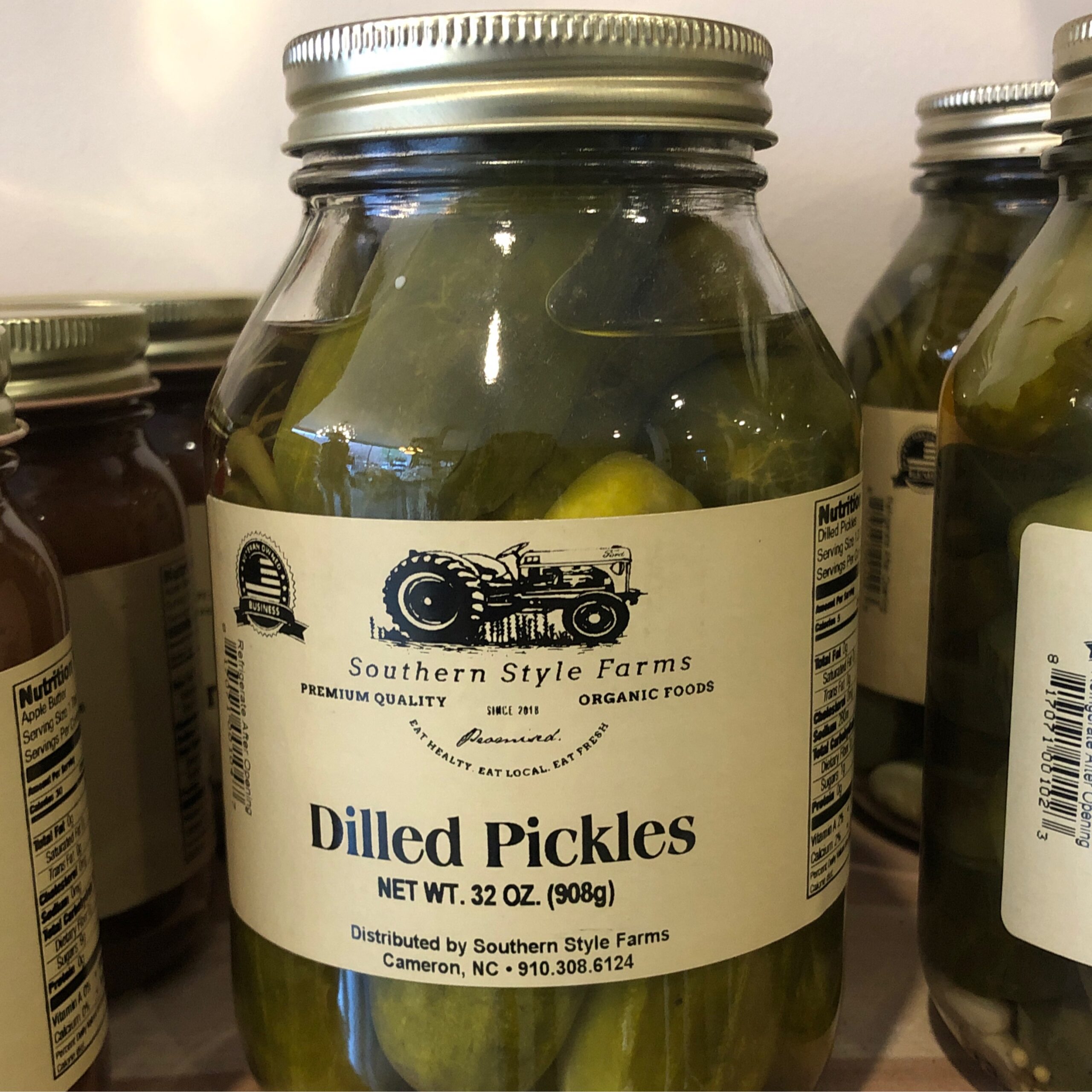 Southern Style Farms Dilled Pickles 32oz