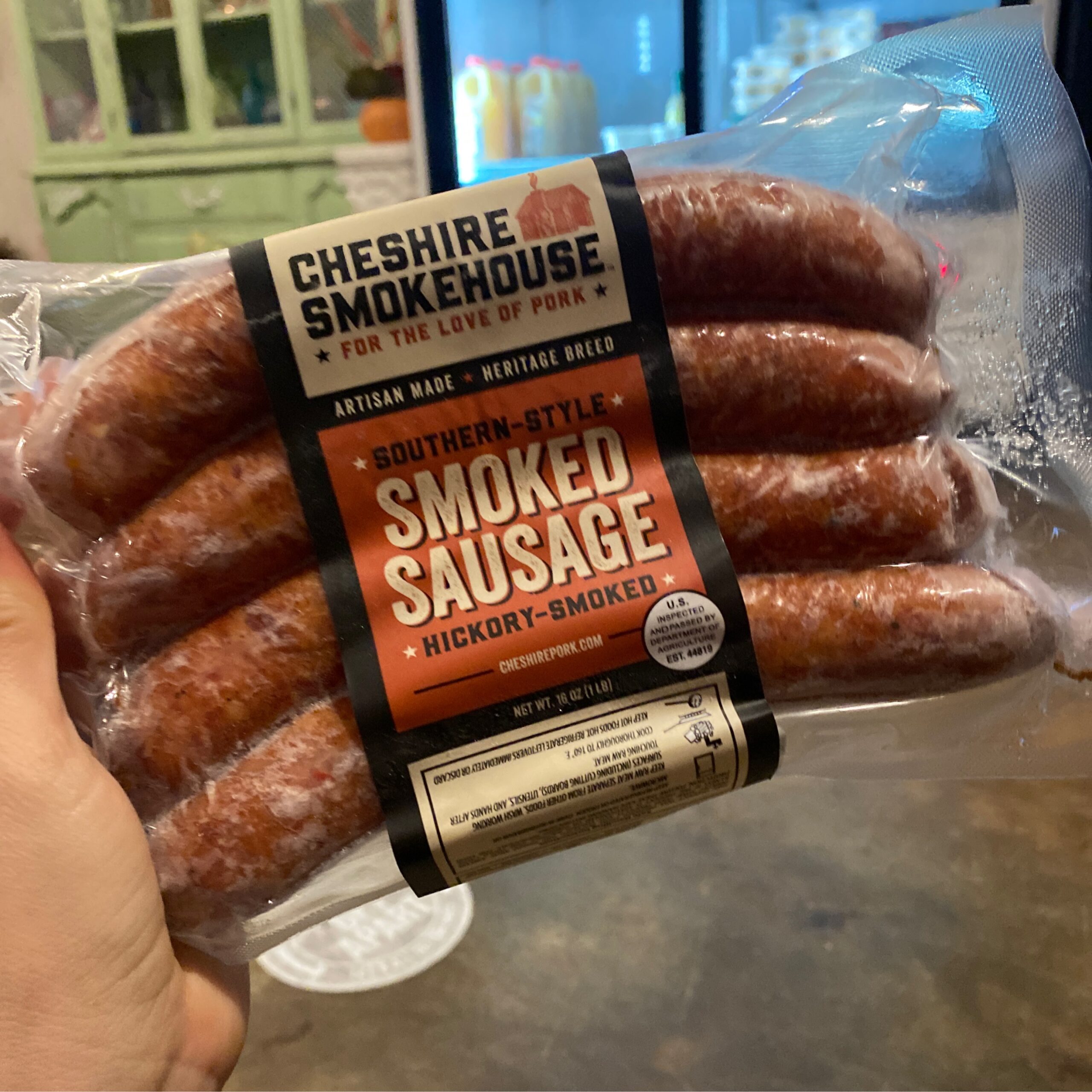 Cheshire Smoked Sausage