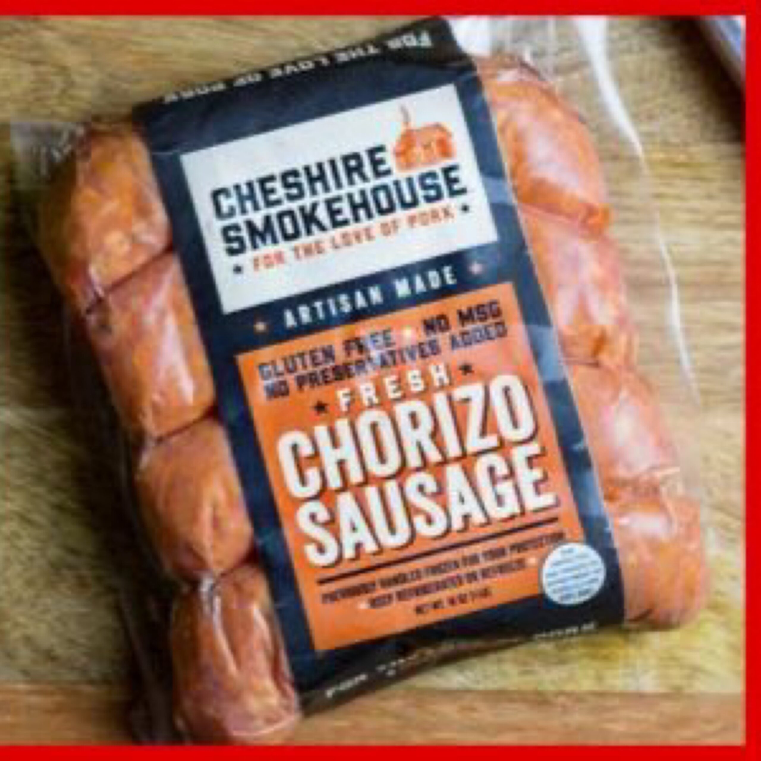 Cheshire Pork Chorizo Sausage