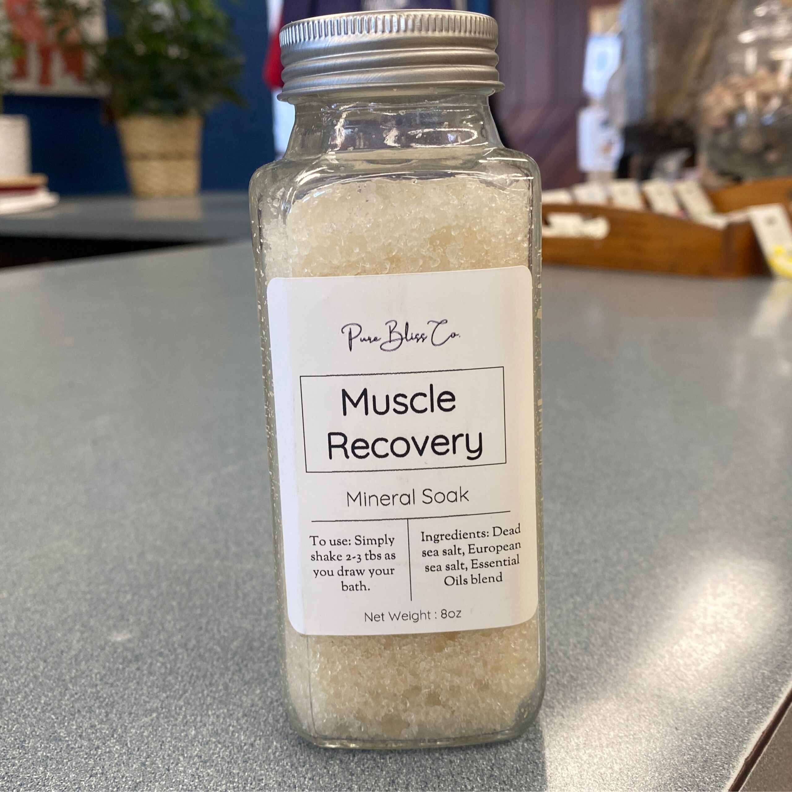 Pure Bliss Co. Mineral Soak Muscle Recovery 8oz