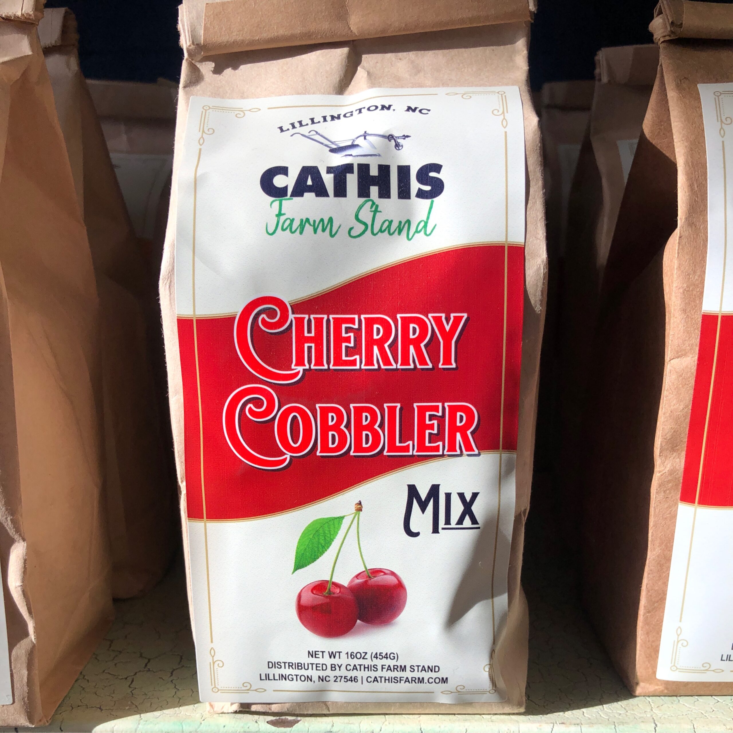 Cathis Farm Stand Cherry Cobbler Mix 16 Oz