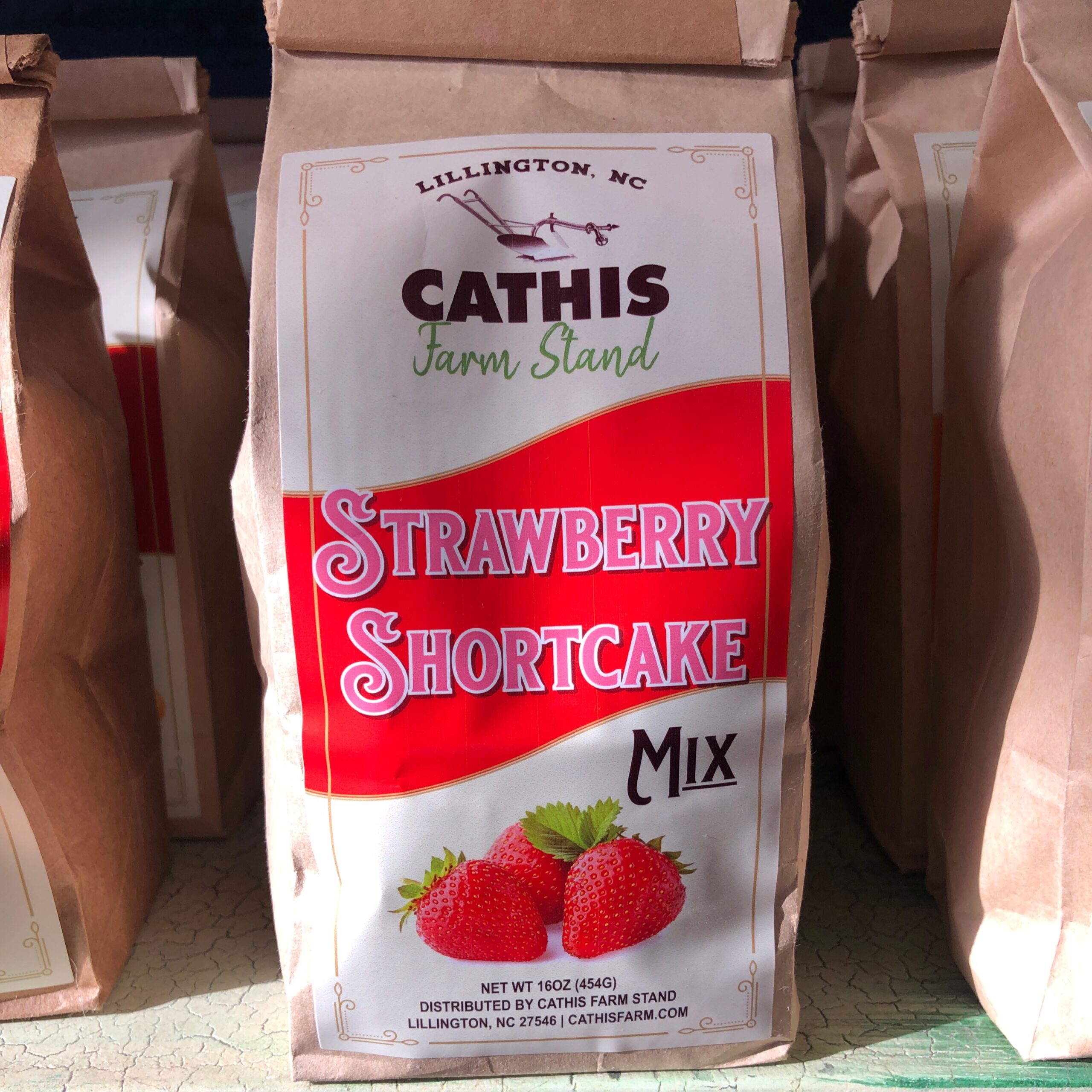 Cathis Farm Stand Strawberry Shortcake Mix 16 Oz