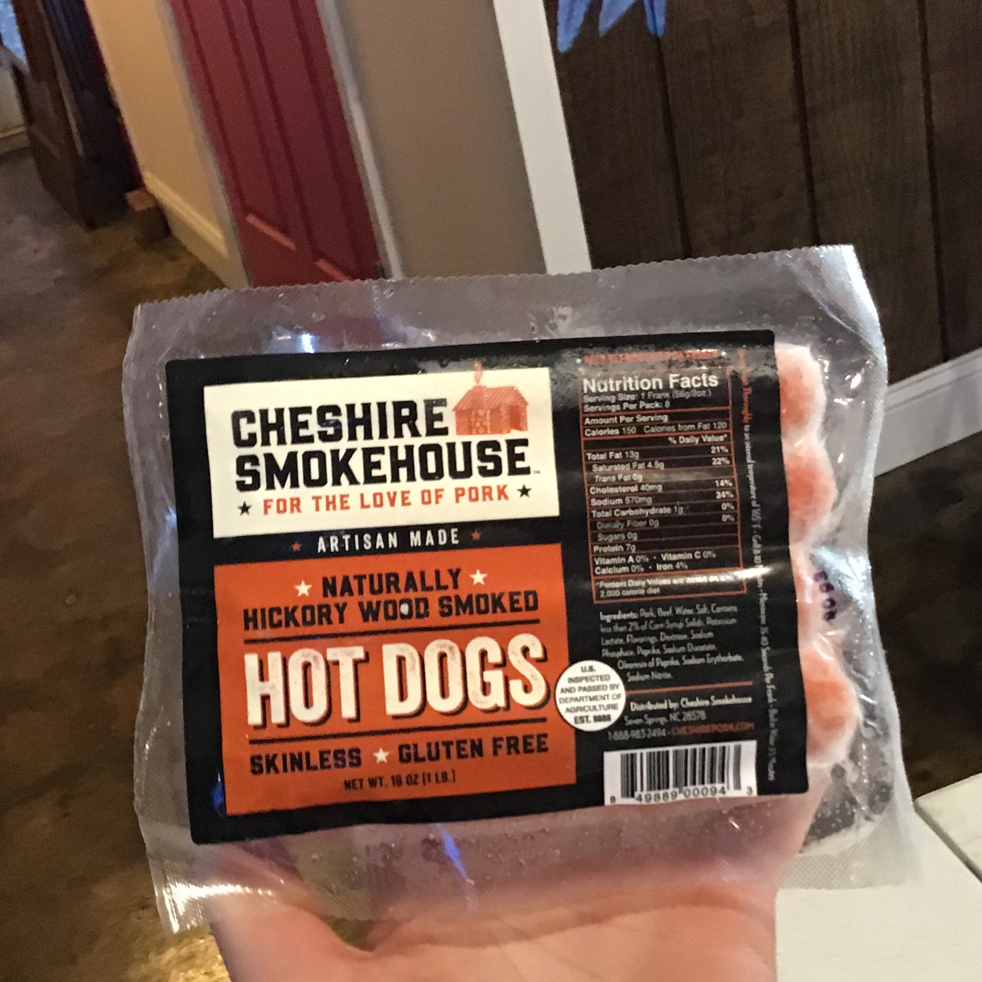 Cheshire Smoked Skinless Hot Dogs